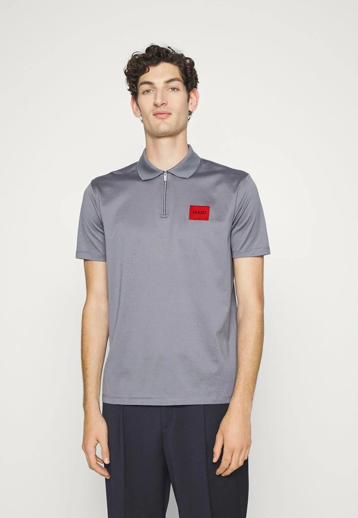 HUGO DERESOM - Polo - Silver 1 HUGO DERESOM - Polo - Silver