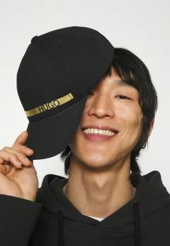 HUGO UNISEX - Casquette - Black/gold