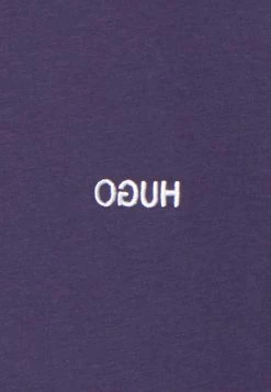 HUGO DERO - T-shirt Basique - Dark Purple -Pas Cher Hugo Boutique 499a63a35f0d47638d54026c15a983a2