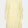 HUGO KARU - Robe Chemise - Light Yellow