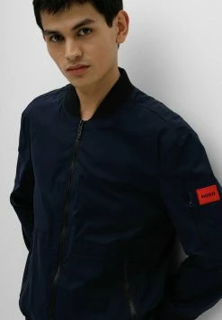 HUGO BALVIN - Blouson Bomber - Dark Blue -Pas Cher Hugo Boutique 4a586c176fed486d9bcc54e6a3affaf1