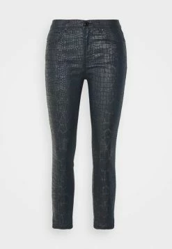 HUGO CHARLIE CROPPED - Jean Slim - Black
