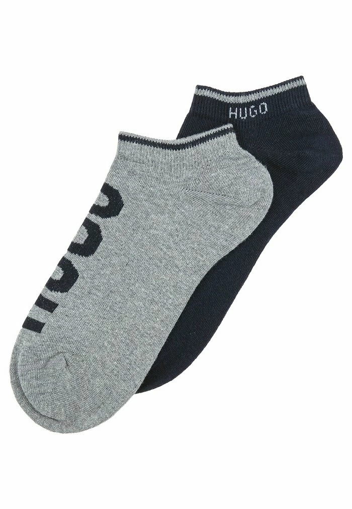 HUGO LOGO 2 PACK - Chaussettes - Dark Blue 1 HUGO LOGO 2 PACK - Chaussettes - Dark Blue