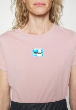 HUGO THE SLIMTEE - T-shirt Imprimé - Light/pastel Pink -Pas Cher Hugo Boutique 4e628e891da8425d9c89d32fbc2c585b