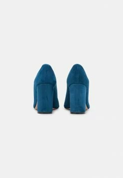 HUGO INES CHUNKY - Escarpins à Talons Hauts - Blue -Pas Cher Hugo Boutique 4eb1eda8110b47e0860f50609c8081d4