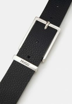 HUGO GIACI LOOP - Ceinture - Black 7 HUGO GIACI LOOP - Ceinture - Black -Pas Cher Hugo Boutique 502a78d4833b45009a787fec3e217b55