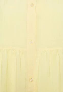 HUGO KARU - Robe Chemise - Light Yellow -Pas Cher Hugo Boutique 51a9b9af9fc1462c9e2da783f4a3b7ea