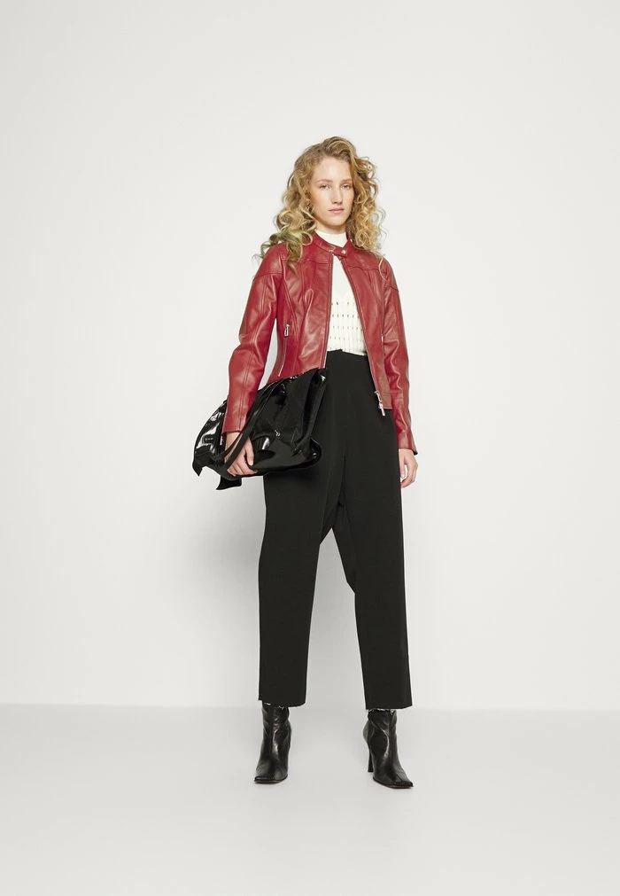 HUGO LASENA - Veste En Cuir - Open Red 2 HUGO LASENA - Veste En Cuir - Open Red – Image 2