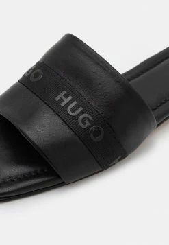 HUGO LOLA SLIDE - Mules - Black -Pas Cher Hugo Boutique 54b09dd9860646969be28f2297be4ece