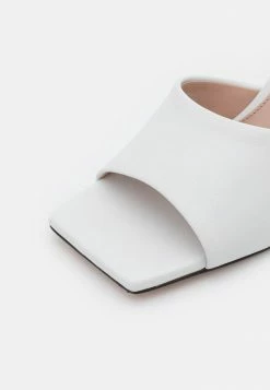 HUGO TONIC - Mules à Talons - White -Pas Cher Hugo Boutique 54ef7a75dd6447f9a566858436bd90f9