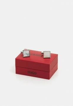 HUGO SQUARED - Boutons De Manchette - Natural -Pas Cher Hugo Boutique 556bd0bfb77e42f0994efd2033a2ade1
