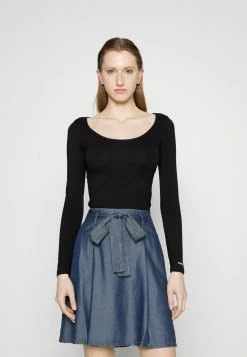 HUGO DETCHA - T-shirt à Manches Longues - Black