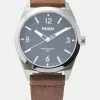 HUGO MAKE - Montre - Brown/silver-coloured/blue