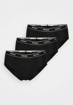 HUGO TRIPLET HIPSTER 3 PACK - Slip - Black -Pas Cher Hugo Boutique 590fffc04c804da8878724eb47e3faf8