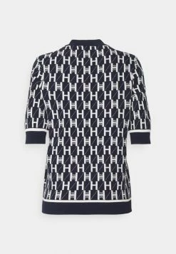 HUGO SEEKEE - Pullover - Mottled Dark Blue -Pas Cher Hugo Boutique 5949fc9d446341edbce0aa88755a497c