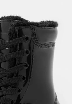 HUGO GAMMA LACE UP - Bottes En Caoutchouc - Black -Pas Cher Hugo Boutique 595c5fc91ff744fbaf6df4b9479efd51