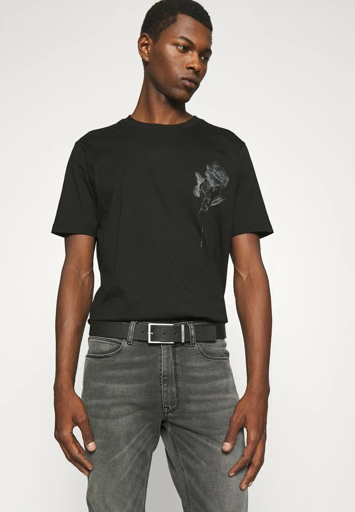 HUGO GIACI LOOP - Ceinture - Black 1 HUGO GIACI LOOP - Ceinture - Black