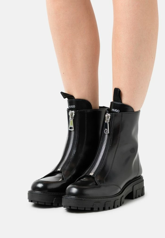 HUGO AXEL ZIP BOOTIE - Bottines - Black 1 HUGO AXEL ZIP BOOTIE - Bottines - Black