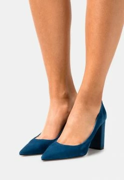 HUGO INES CHUNKY - Escarpins à Talons Hauts - Blue