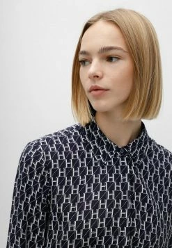 HUGO ELIFIANA - Chemisier - Patterned -Pas Cher Hugo Boutique 5e9db3d598b14255915511f35a75815e