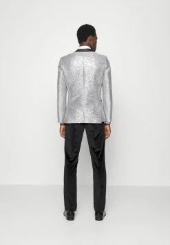 HUGO ARTI - Blazer - Silver -Pas Cher Hugo Boutique 5f33135a882b4698b3c9337e0d5cb3a3