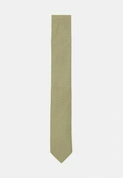 HUGO TIE - Cravate - Light/pastel Yellow