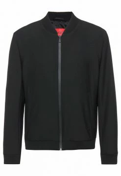 HUGO UKASHI - Blouson Bomber - Black 11 HUGO UKASHI - Blouson Bomber - Black -Pas Cher Hugo Boutique 614d45f7128945c884408cecea335385