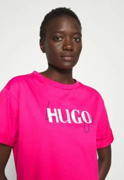 HUGO NAILY - Robe Longue - Bright Pink -Pas Cher Hugo Boutique 61bee5ace8534a83a1a2ed85f5a97746