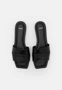 HUGO LOLA SLIDE - Mules - Black -Pas Cher Hugo Boutique 61c527a0125f4b21b29a437b33893535