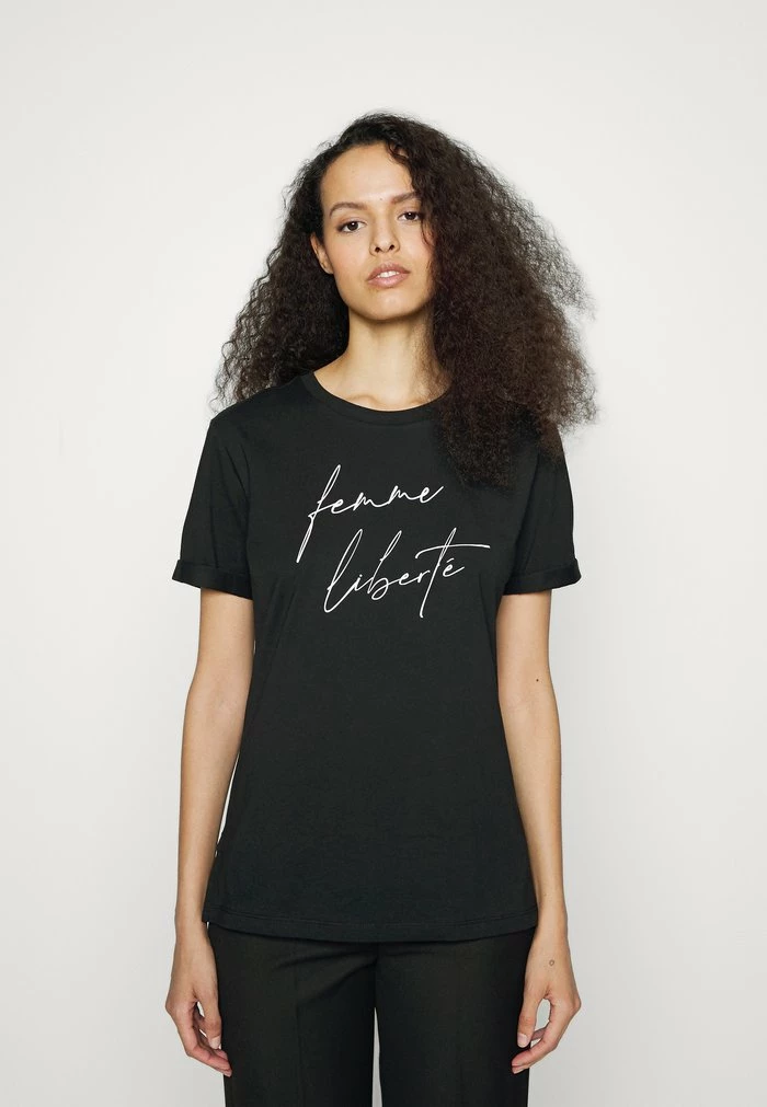 HUGO DIBIUSA - T-shirt Imprimé - Black 1 HUGO DIBIUSA - T-shirt Imprimé - Black