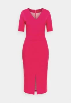HUGO KELISEA - Robe En Jersey - Bright Pink -Pas Cher Hugo Boutique 64787282f7dc47e7ae47276d18b9817d