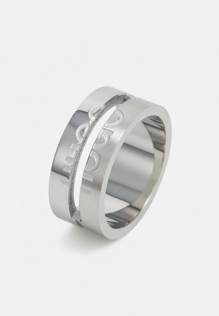 HUGO E-CUT - Bague - Silver-coloured 4 HUGO E-CUT - Bague - Silver-coloured – Image 4