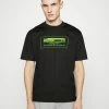 HUGO DANFORD - T-shirt Imprimé - Black