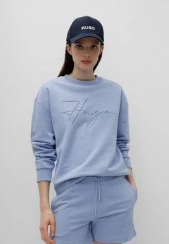 HUGO DAKIMARA - Sweatshirt - Blue