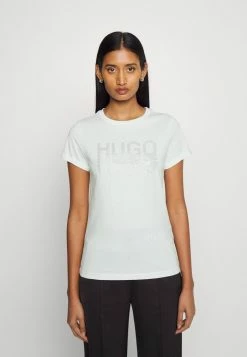 HUGO THE SLIM TEE - T-shirt Imprimé - White