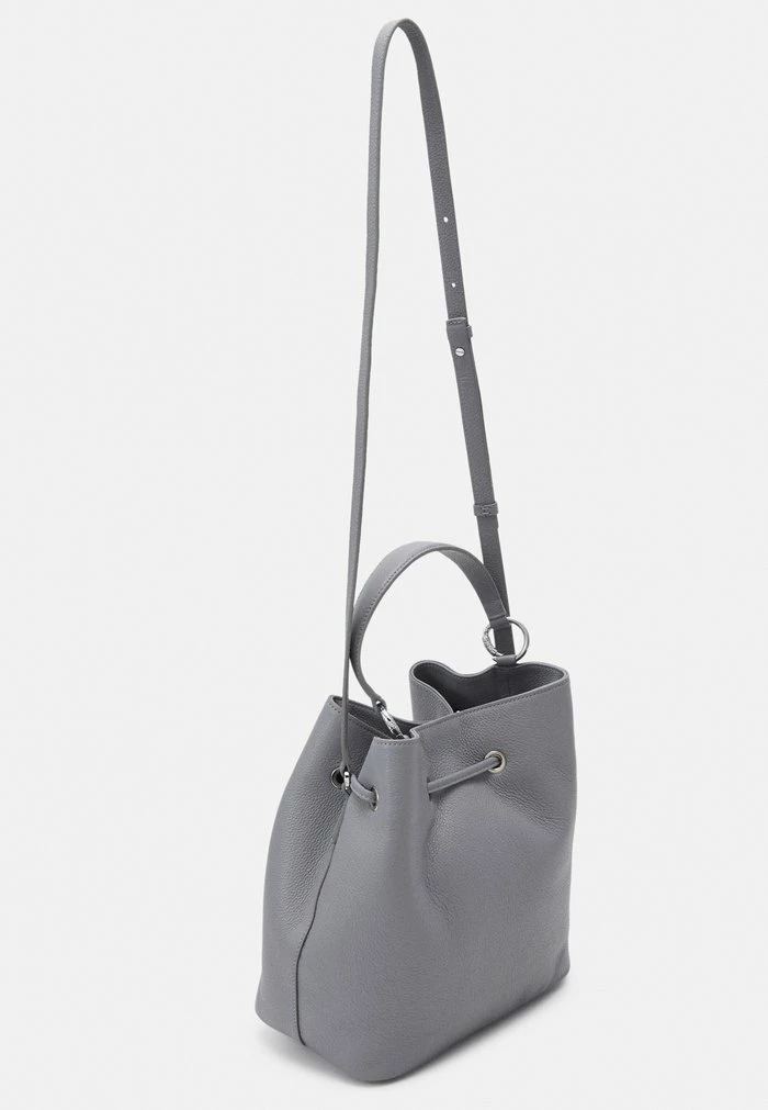 HUGO LEXI DRAWSTRING - Sac Bandoulière - Grey 2 HUGO LEXI DRAWSTRING - Sac Bandoulière - Grey – Image 2