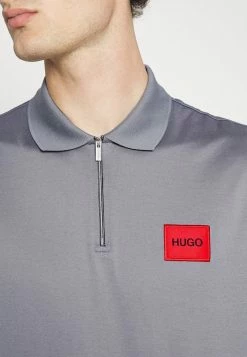 HUGO DERESOM - Polo - Silver 11 HUGO DERESOM - Polo - Silver -Pas Cher Hugo Boutique 6961e45a423647438bd0605483d0c315
