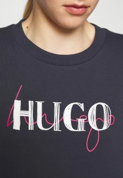 HUGO NAKIRA - Sweatshirt - Dark Blue -Pas Cher Hugo Boutique 6a5701f8226c4a62b30821e1c234273a
