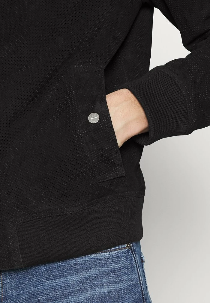 HUGO LAOTO - Veste En Cuir - Black 6 HUGO LAOTO - Veste En Cuir - Black – Image 6