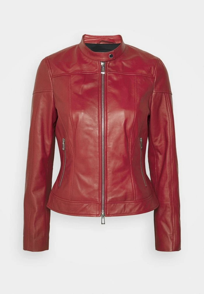 HUGO LASENA - Veste En Cuir - Open Red 6 HUGO LASENA - Veste En Cuir - Open Red – Image 6