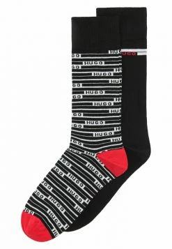HUGO 2PACK RS STRIPE CC - Chaussettes - Black