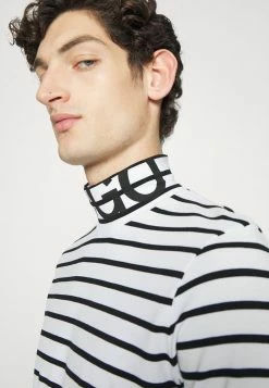 HUGO DARDINI - T-shirt à Manches Longues - Open White -Pas Cher Hugo Boutique 6e2d4c1706d241e5b71ce981b23396a2