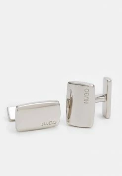HUGO E-LIBERTY - Boutons De Manchette - Silver-coloured -Pas Cher Hugo Boutique 6e62929389f5410fb86ce30aca373659