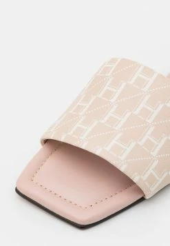 HUGO LOLA SLIDE - Mules - Off-white -Pas Cher Hugo Boutique 6ffafb5578fc4eeb958263d8ae9537af