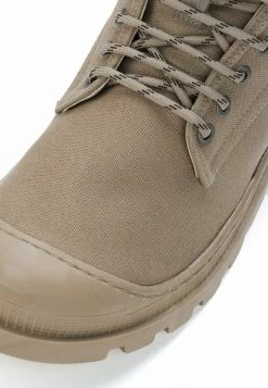 HUGO BUSTLER - Bottines à Lacets - Khaki -Pas Cher Hugo Boutique 7183a96c0424475f96317ec306aef019