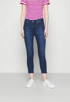 HUGO LOU CROPPED - Jeans Skinny - Medium Blue