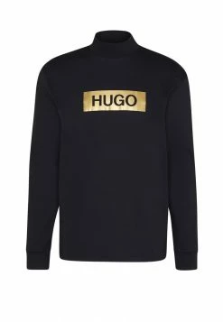 HUGO DISAMU METALLIC UNISEX - T-shirt à Manches Longues - Black/gold 10 HUGO DISAMU METALLIC UNISEX - T-shirt à Manches Longues - Black/gold -Pas Cher Hugo Boutique 738ef9c9b07b4a158870b18ef3e80cea