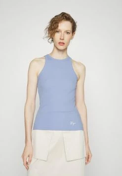 HUGO CLASSIC TANK - Débardeur - Blue