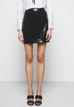 HUGO ROMMIE - Minijupe - Black