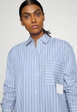 HUGO ELODINA - Blouse - Medium Blue -Pas Cher Hugo Boutique 7c42a7577db64e0c868a13ff3139e0f8